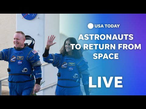 Watch live Astronauts to return from space