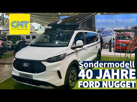 CMT 2026 | Das 40 Jahre Ford Nugget Sondermodell | Jetzt bestellen und schon bald unterwegs sein!