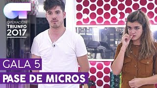&quot;SHAPE OF YOU&quot; - Roi y Amaia | Primer pase de micros para la Gala 5 | OT 2017