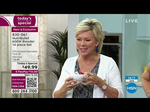 HSN | Nutribullet / Improvements Kitchen 04.07.2023 - 03 PM