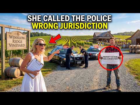 HOA Karen Brought Police to My Vineyard — Didn’t Know I’m Outside Their Jurisdiction