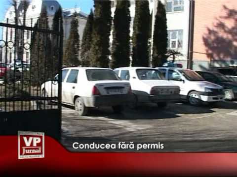 Conducea fără permis