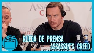 Assassins Creed Rueda de Prensa de la película en Madrid video