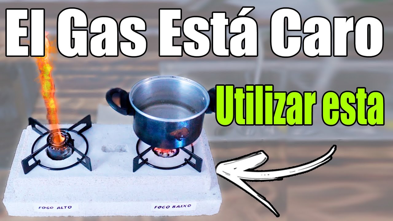 Nunca vuelvas a comprar gas para cocinar, esto es mucho mejor, todos lo van a hacer  Mira