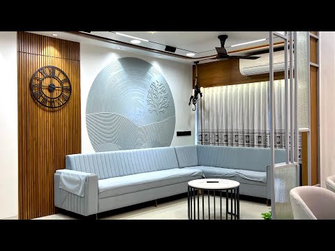 3 Bhk Interior Design at Olive Green Gota, Ahmedabad.