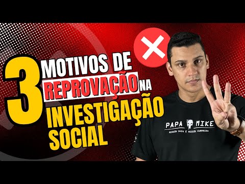 ❌🚓 3 Itens que REPROVAM na Investigação Social da PM-SP | Concurso Soldado PM SP 2024 Leandro Fajan