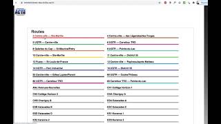 Interface de test de flux GTFS-rt OneBusAway