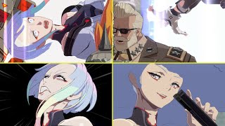 【GGST】ルーシー アフロ・骨折他リアクション編【ギルティギアストライヴ】