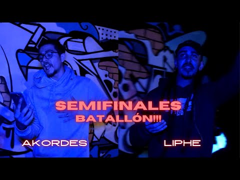 (BATALLÓN!!) AKORDES vs LIPHE | LIGA DE ESCRITORES (SEMIFINALES)