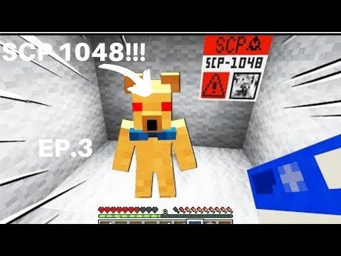 L'scp piu creepy che abbia mai visto!!!scp 1048-MINECRAFT SCP EP.3