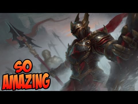 THE BEST ACHILLES SKIN BY FAR! AND A GOOD VOICE PACK?!?! - Ranked Duel - SMITE