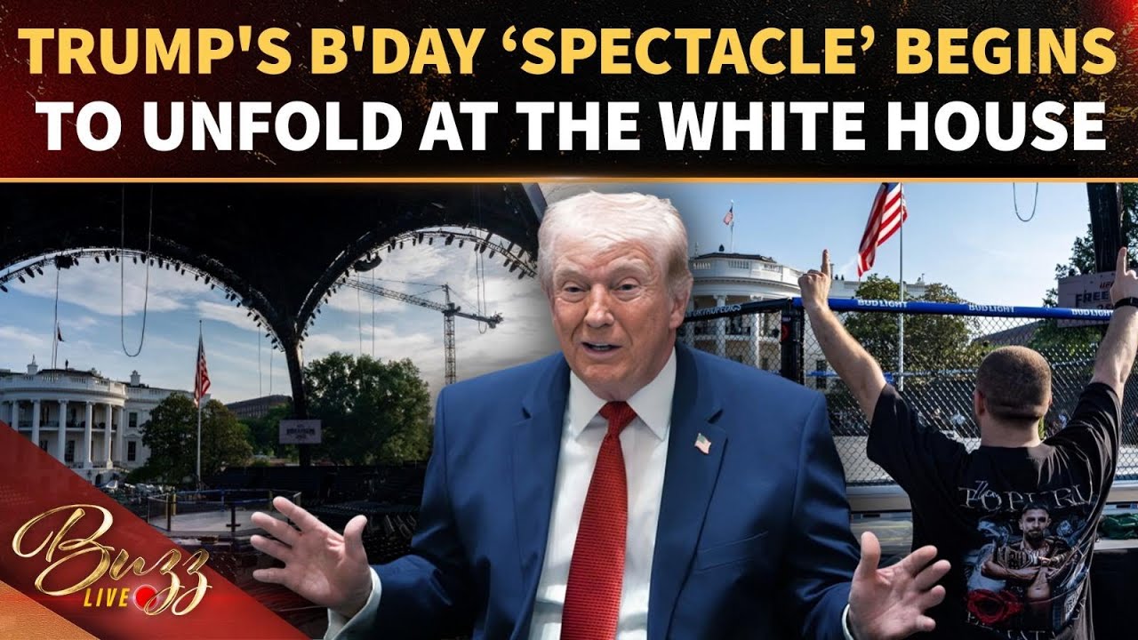 Trump's Birthday LIVE NOW: White House Transforms Ahead Of UFC Freedom 250 Extravaganza