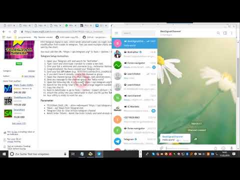 Video MT4 Telegram Signal Pro