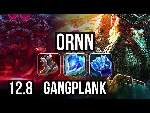 ORNN vs GP (TOP) | 4/0/9, Rank 9 Ornn, 300+ games | NA Challenger | 12.8