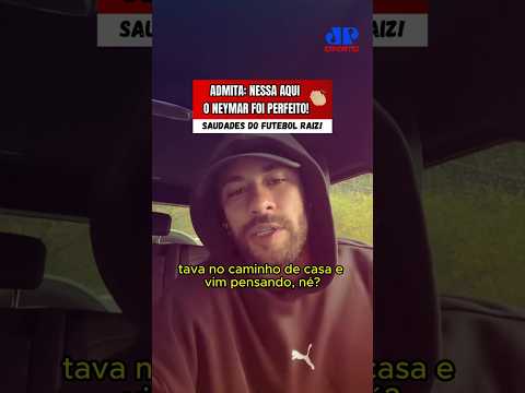 O NEYMAR FEZ UMA REFLEXÃO PERFEITA! 👏👏👏 SAUDADES DO FUTEBOL RAIZ!