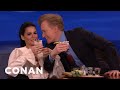 Angie Harmon Does Tequila Shots With Jeff.