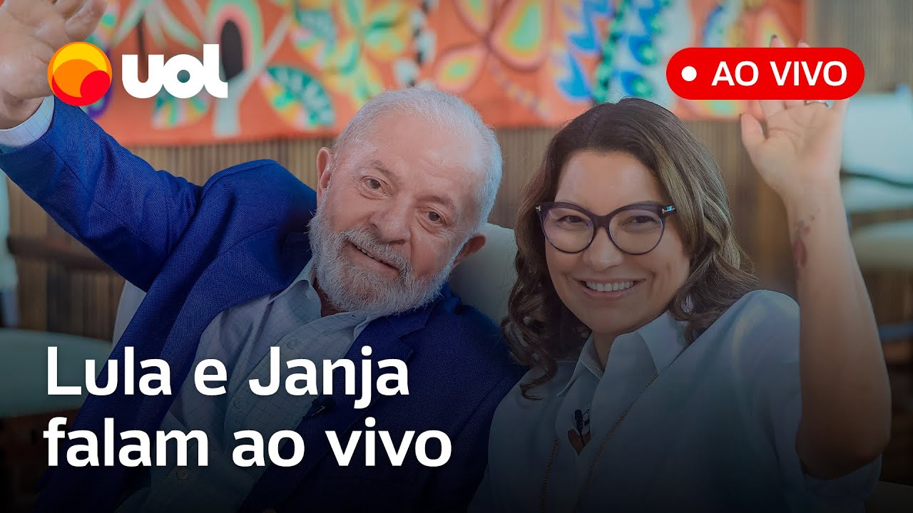 🔴 Lula e Janja ao vivo: Presidente e primeira-dama falam sobre as ações do governo em 2023