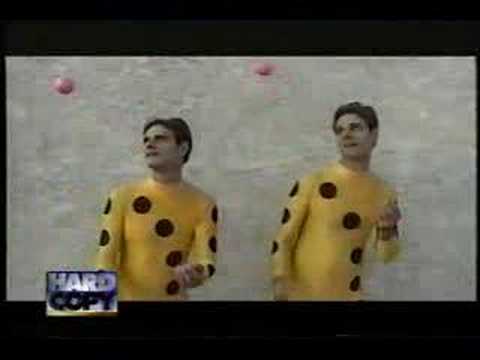 Dancing Twins from Ally McBeal on Hard Copy