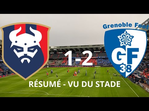 RÉSUMÉ SMCAEN - GRENOBLE Foot 38 (1-2) Vu du stade SMC-GF38 Ligue 2 2023-24 J8