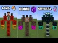 All Weaknesses of Bosses - HEROBRINE vs WITHER STORM vs WARDEN