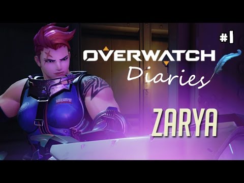 OVERWATCH DIARIES #1 - Playing ZARYA On King's Row / Hanamura