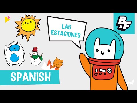 Learn Spanish with BASHO & FRIENDS | Seasons and Weather