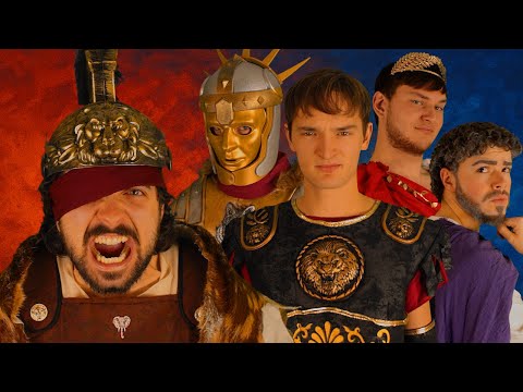 Hannibal Barca vs Roman Emperors | Epic Rap Battles of My Ass