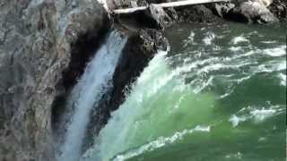 preview picture of video 'Lower Falls, Grand Canyon of Yellowstone'