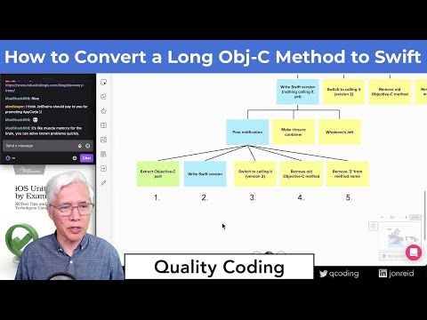 How to Convert a Long Obj-C Method to Swift (Live Coding) thumbnail