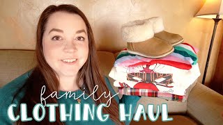 Marvel, Winter, Holiday Family Clothing Haul | Target, Old Navy, Walmart, Kohl's!🛍