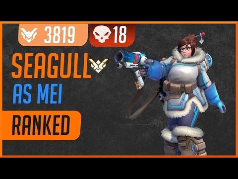 [72] Seagull as Mei | 18 Elims | 0 Deaths | 4000 SR 『Overwatch Pro Replays』