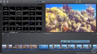 Learning iMovie 10: Transitions, Titles & Maps