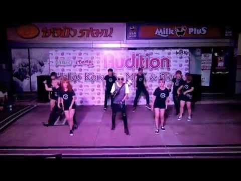 "G-Player" cover "One of a Kind+Heartbreaker" (G-Dragon) @ audition "Hello! Korea by MBK" #23