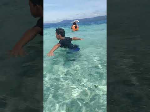 Very clear water @Britania Island Surigao June 2022