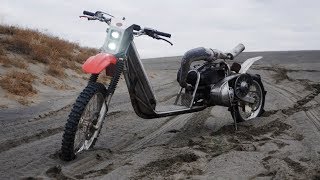 The Snowmobile Powered Scooter Build Part 5 + Merch Launch!