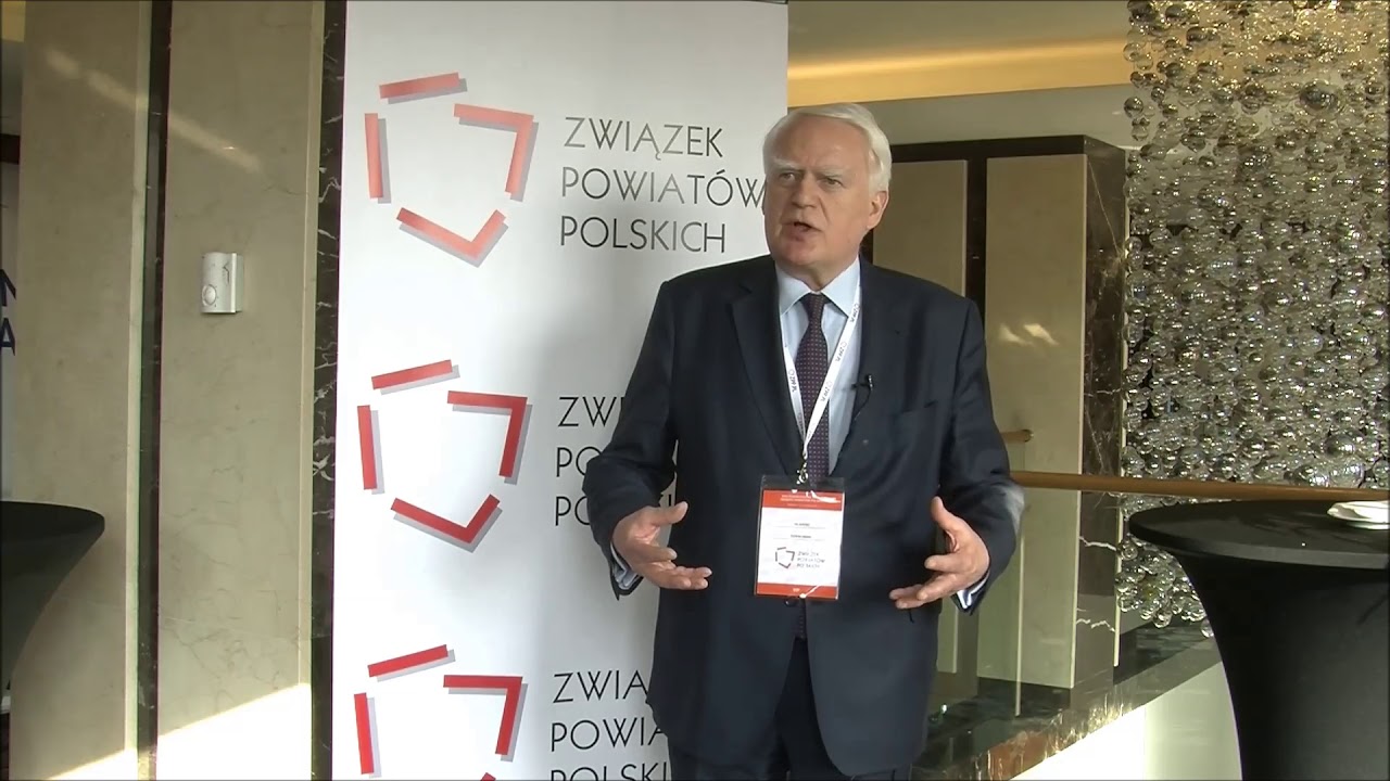 Olgierd Dziekoński podczas XXIII Zgromadzenia Ogólnego Związku Powiatów Polskich
