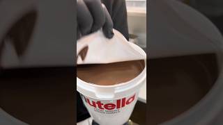 Download lagu Tiny & Giant Nutella Chocolate Bucket mp3