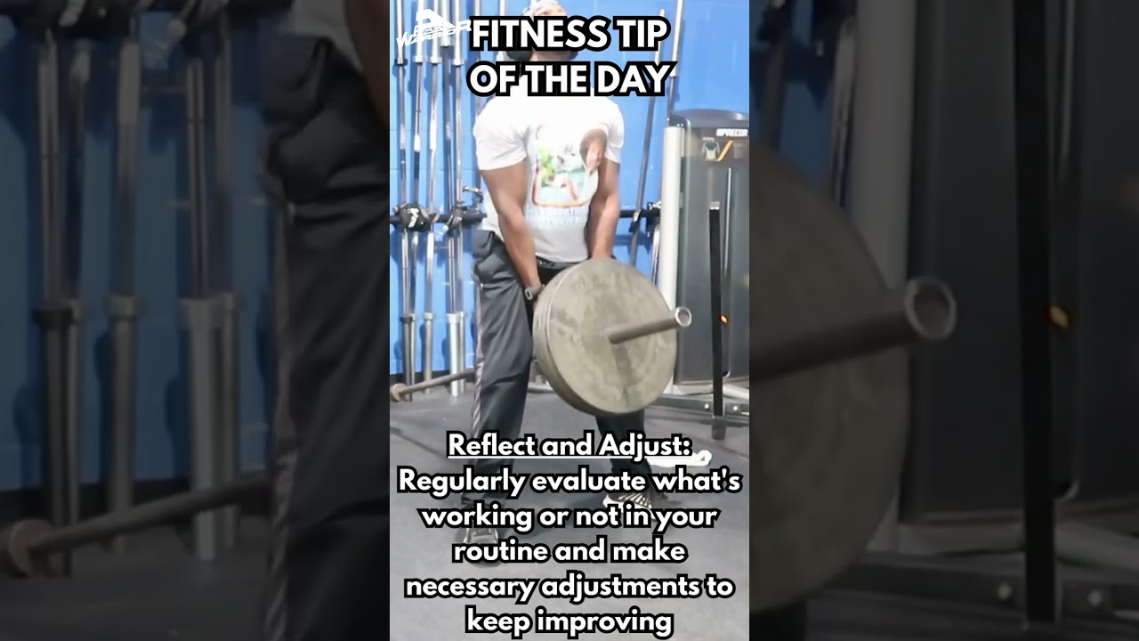 FITNESS TIP OF THE DAY