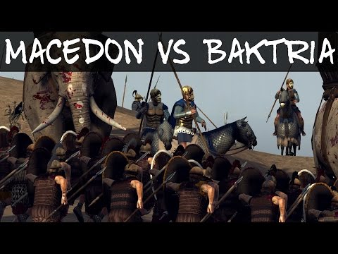 Total War Rome 2 Online Battle 151 Macedon vs Baktria