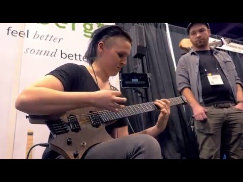 .Strandberg* Guitars Booth @ NAMM 2016  // Leah Woodward // Aliases Performance