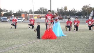preview picture of video 'Cherokee Football Homecoming Crowning'