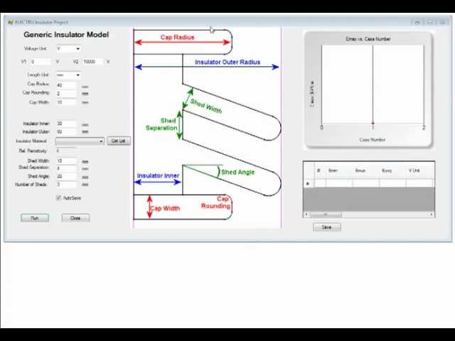 Insulator Design Tool with Visual Studio