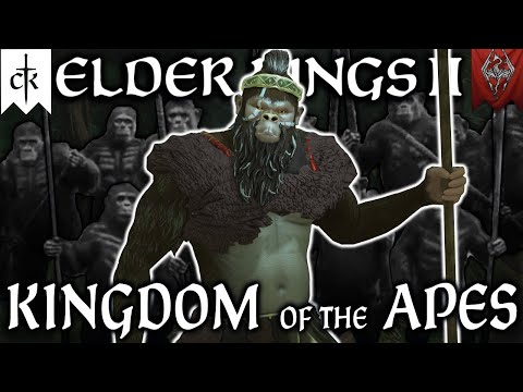 Creating a KINGDOM OF APES in Elder Kings 2 | CK3 Elder Scrolls Mod