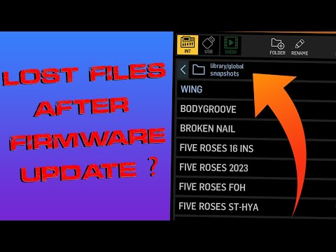 Find your old Show Files After Firmware Updates  - Quick Cut form - Monday Live Stream