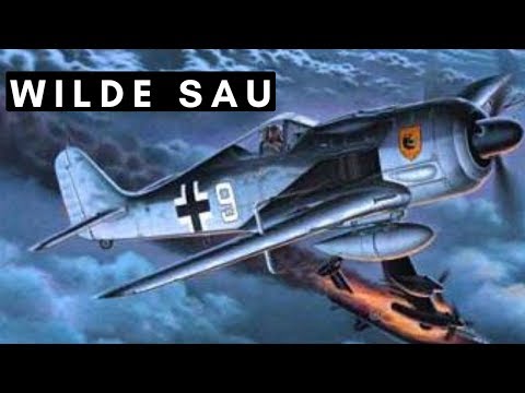 Wilde Sau Tactic - Luftwaffe day fighters in night fighter role (1943-1944)