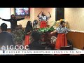IGCOC - Closer Than A Brother Christ Jesus Is To Me