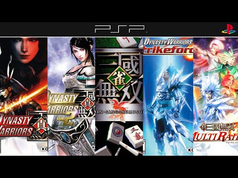 All Dynasty Warriors Games for PSP | Playstation Portable Games