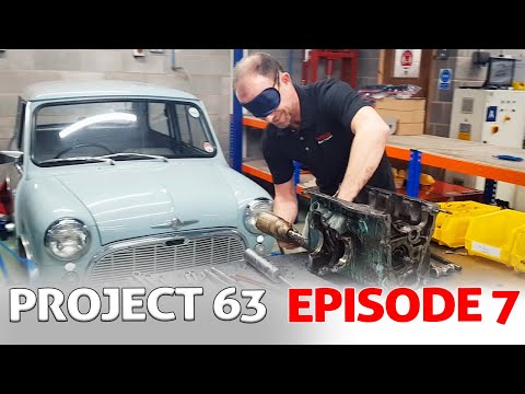 Project 63 Episode 7 -  can you strip a Mini gearbox blindfolded?