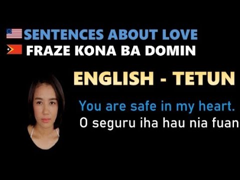 Fraze kona ba Domin | TETUN-ENGLISH TRANSLATION