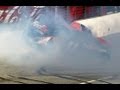 Hamlin last lap Auto Club 400 crash